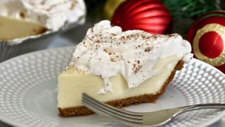 Eggnog Pie