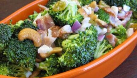 Broccoli-and-Bacon Salad