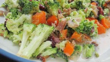 Sweet and Tangy Broccoli Salad