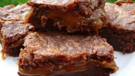 Chocolate Caramel Brownies