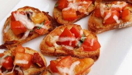 Double Tomato Bruschetta