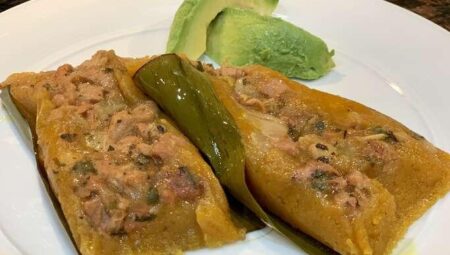 Pasteles with Yuca and Plantains