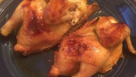 Honey Orange Cornish Hens