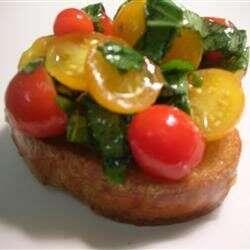 Heirloom Tomato Bruschetta