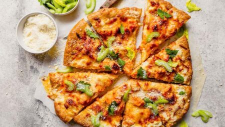 Buffalo-Style Chicken Pizza