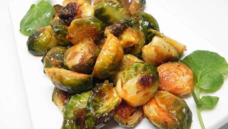 Roasted Buffalo Brussels Sprouts