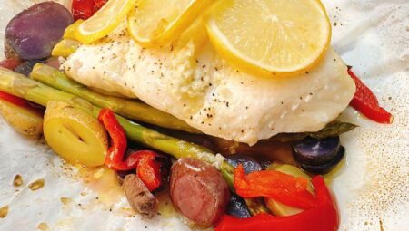 Halibut en Papillote