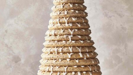 Kransekake (Norwegian Almond Ring Cake)