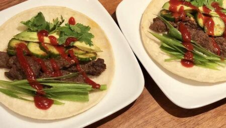 Korean-Style Bulgogi Beef Tacos