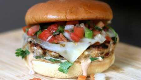 Chipotle Chicken Burgers