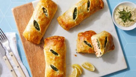 Individual Salmon Wellingtons