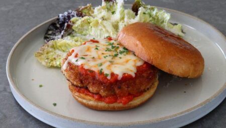 Chicken Parm Burgers