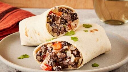 Delicious Black Bean Burritos