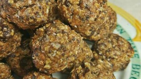 Oatmeal Almond Butter Bites