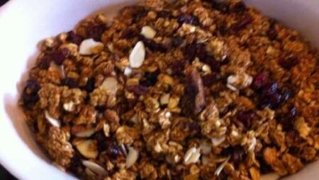 Crunchy Granola Breakfast Cereal