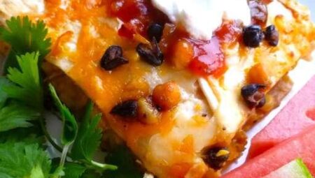 Bean and Honey Burrito Casserole