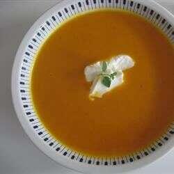 Butternut Squash Soup with Cream Cheese