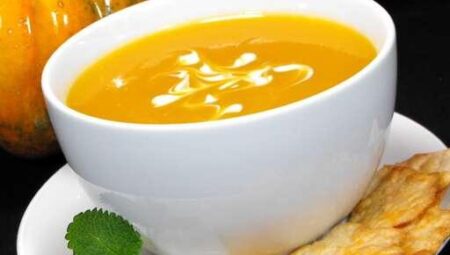 Butternut and Acorn Squash Soup